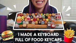 I Made A Keyboard Full of Food Keycaps