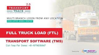 Transport & Logistics Full Truck Load(FTL) Software Free Demo, TMS Billing ERP Excel & Tally Export