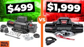 Cheap vs Expensive Off-Road Winch