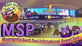 Minneapolis-Saint Paul International Airport - MSP - Terminal 1 Airport Tour