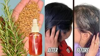 The Best Way To Make Rosemary And Fenugreek Water For Hair Growth | Rosemary Home Remedy For Hair