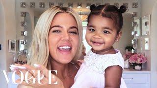 Khloé Kardashian's New Mom Beauty Routine | Beauty Secrets | Vogue