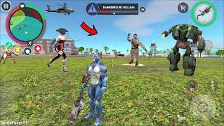 Rope Hero Mafia City Wars - (Rope Hero and Yin Emperor) rope hero fight dangerous villain - HD