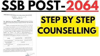 2064 SSB TGT 2025I STEP BY STEP COUNSELLING PROCESS I SSB TGT COUNSELLING 2025 I SSB TGT 2025