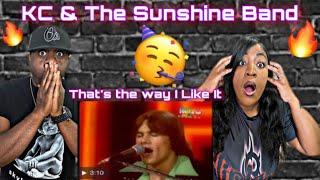 WE THOUGHT K C WAS BLACK!! K C & THE SUNSHINE BAND - THAT'S THE WAY I LIKE IT   1975 (REACTION)