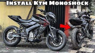 Ktm Monoshock   In Pulsar Ns200 | Modified Ns200