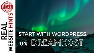 WordPress tutorial: Setup your wordpress website on dreamhost