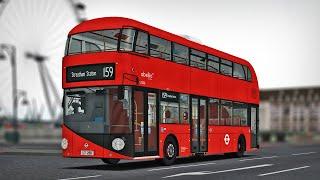 По Лондону на New Routemaster! - OMSI 2: Add-On London