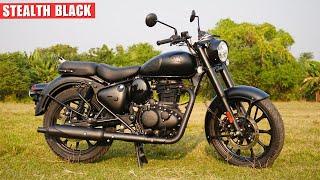 2025 Royal Enfield Classic 350 Stealth Black Ride Review - Before U Buy Must Watch !!