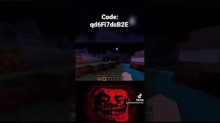 Join My Bedrock MCPE Realm Released CODE: qd6Fi7dsB2E #minecraft #shorts #realm #bedrock