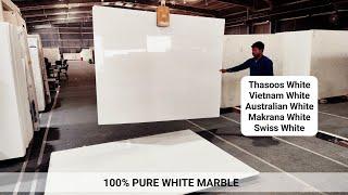 Pure White Marble 18MM, White Marble Is Best Marble For Flooring #whitemarble