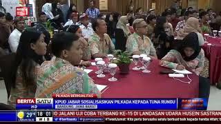 KPU Jabar Sosialisasikan Pilkada 2018 ke Tuna Runggu