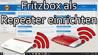 Fritzbox als WLAN Repeater einrichten