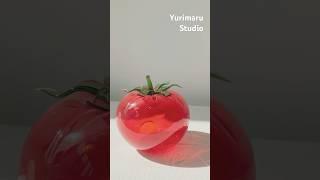 [유리마루공방] Custom Glass Tomato