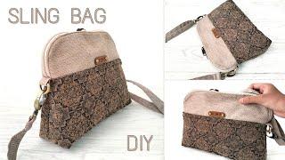 DIY Cute Simple Sling Bag | How To Make Cute Crossbody Bag