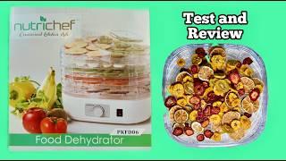 Test and Review  Of The Nutrichef  Dehydrator PKFD06