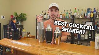 The Best Type of Cocktail Shaker | Home Bar Essentials | Boston vs Cobbler