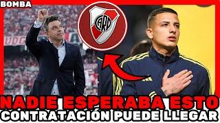 ¿VAI AVANZAR? ¡LA CONTRATACIÓN PUEDE LLEGAR! ¡NADIE ESPERABA ESTO! Noticias de River Plate