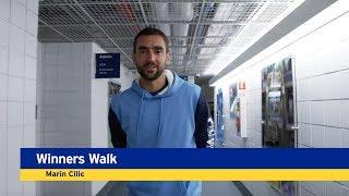 Winner's Walk, Presented by Emirates: Marin Cilic , Round 4