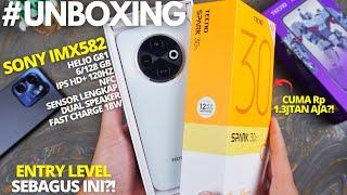 YANG DITUNGGU2! UNBOXING Tecno Spark 30C Indonesia, Entry Level Makin PANAS!