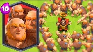 ONE PUNCH GIANT!!! ULTIMATE Clash Royale Funny Moments Part 77 - Clash LOL Funny Montages,