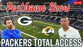 LIVE POSTGAME SHOW Green Bay Packers vs Los Angeles Rams Highlights | Packers Total Access