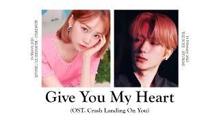 Chaewon IZ*ONE / LE SSERAFIM X Hyunjae THE BOYZ singing IU - Give You My Heart (마음을 드려요)