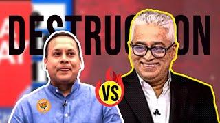 Schooling the BJP IT cell head ft Rajdeep Sardesai | The Litterate Man