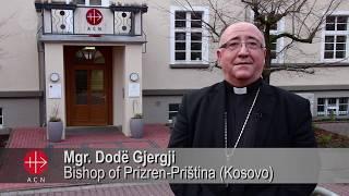 Msgr. Dodë Gjergji, Bischof von Prizren und Pristina