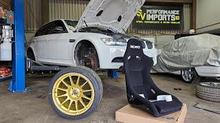 E90 M3 Clubsport. More parts more problems.