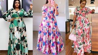 BEAUTIFUL CHIFFON GOWN STYLES FOR LADIES/CHIFFON MATERIAL DRESS DESIGNS