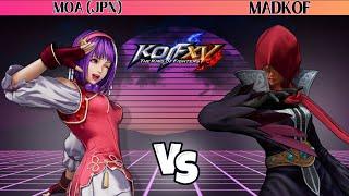 KOFXV MadKOF Vs MOA (JPN) - King of Fighters XV #kofxv