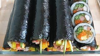 김밥옆구리안터지게싸는법중독김밥/korean/junkie