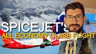 Inside SpiceJet's ALL ECONOMY CLASS Boeing 737-800 Flight from Mumbai to Srinagar, Full Review