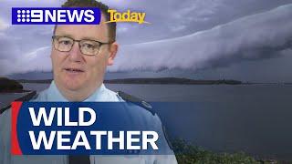 More storms and heavy rain expected for Sydney today | 9 News Australia