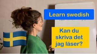 Förstår du vad jag säger? Lyssna - skriv - grammatik How to learn swedish med UNDERTEXTER/SUBTITLES