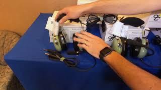 David Clark Passive Headsets - virtual airshow demo