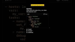 Ansible set_fact