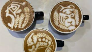 COFFEE ART FOR BEGINNERS || HOW TO PRACTICE LATTE ART FOR BEGINNERS || BARISTA TRAINING IN NEPAL