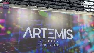 ISE 2025: ARTEMIS DISPLAY Exhibits 1.87pp LED Indoor Display