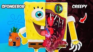 I Turned LEGO Spongebob into a Horror Monster | FUNZ Bricks