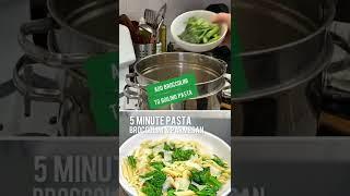 5 Minute Pasta with Broccolini