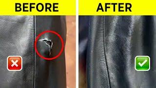 Leather Repair: How to Repair Torn Leather Jacket | Car Seat | Sofa or Couch