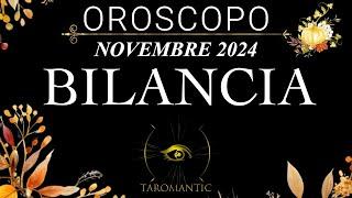 BILANCIA OROSCOPO ⭐️NOVEMBRE 2024⭐️ POTERE ASSOLUTO! SI SPEZZANO LE CATENE