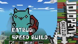 Catbug Bravest Warriors Minecraft Speed Build Pixel Art