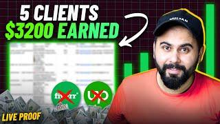 5 Clients | $3200 Earned | New Client Hunting Strategy to Start Freelancing