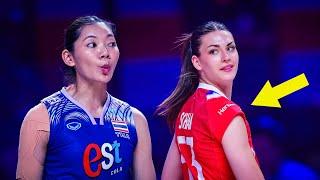 NEVER Mess With Thailand Volleyball Players | HERE'S WHY !!!