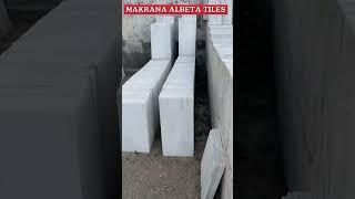 MAKRANA ALBETA WHITE TILES CALL 9079239165 #albetamarble