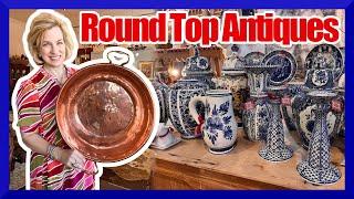 Design inspiration! Round Top Antiques & Design Center has vintage, antique, and upcycled treasures!