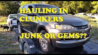 Another Clunker Haul In! Buying Clunkers for Cheap! How to make money with Junk Vehicles.